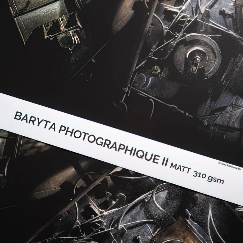 Imagen impresa de Baryta Photographique II Matt