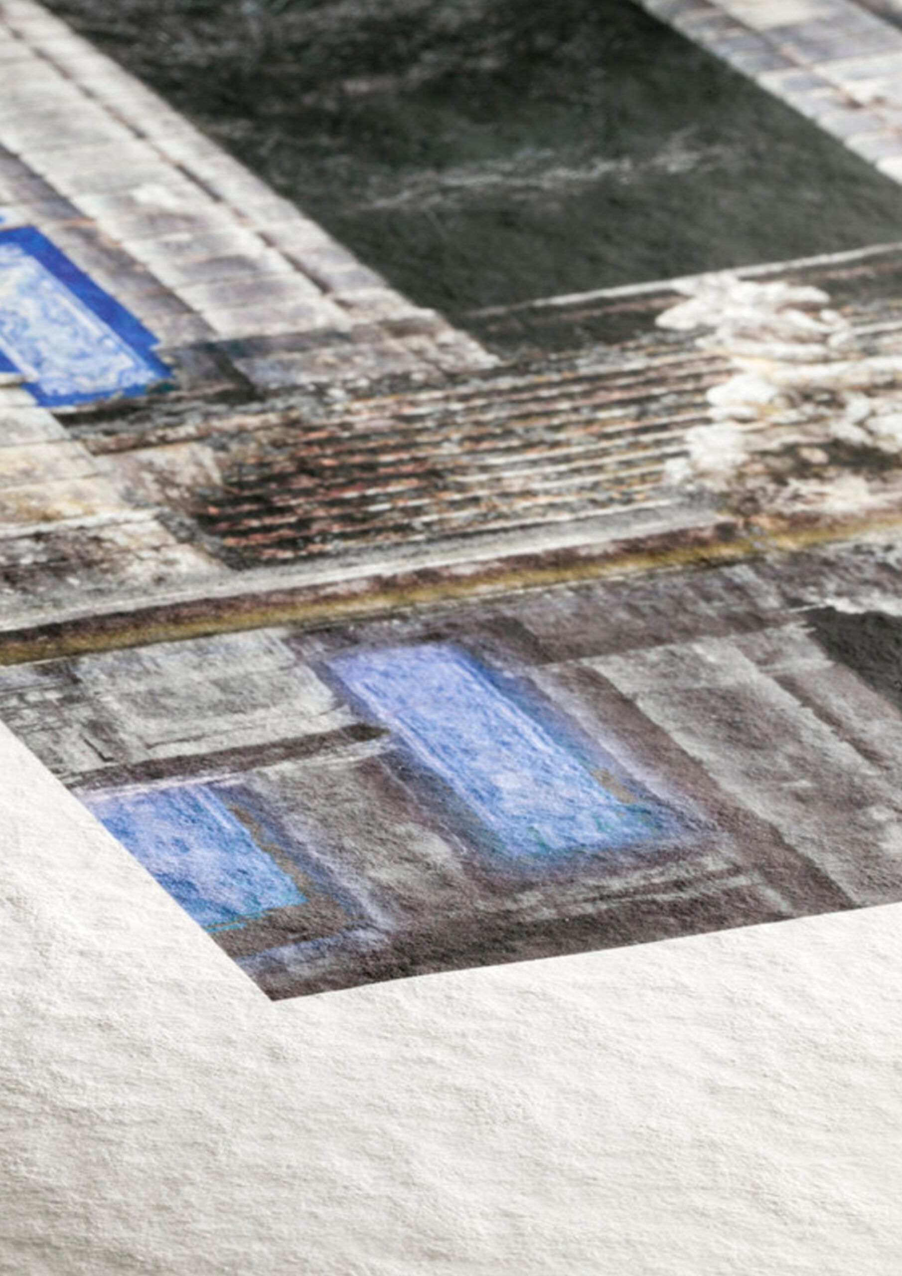 Una impresión giclée de alta calidad en papel fineart Hahnemühle Photo Rag® Ultra Smooth, mostrando una fotografía artística en blanco y negro que destaca por su detalle y contraste, realizada por Color3arte.