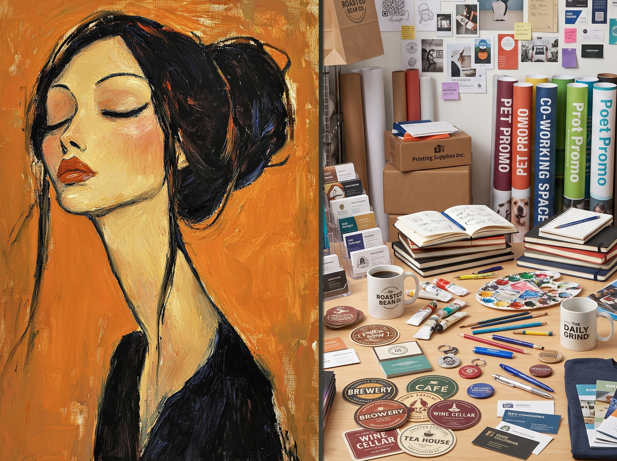 impresión giclée vs impresión comercial Um certificado de autenticidade de uma impressão giclée papel fine art Hahnemühle, apresentando os detalhes da obra de arte, realizada pela Color3arte.